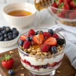 Greek yogurt parfait